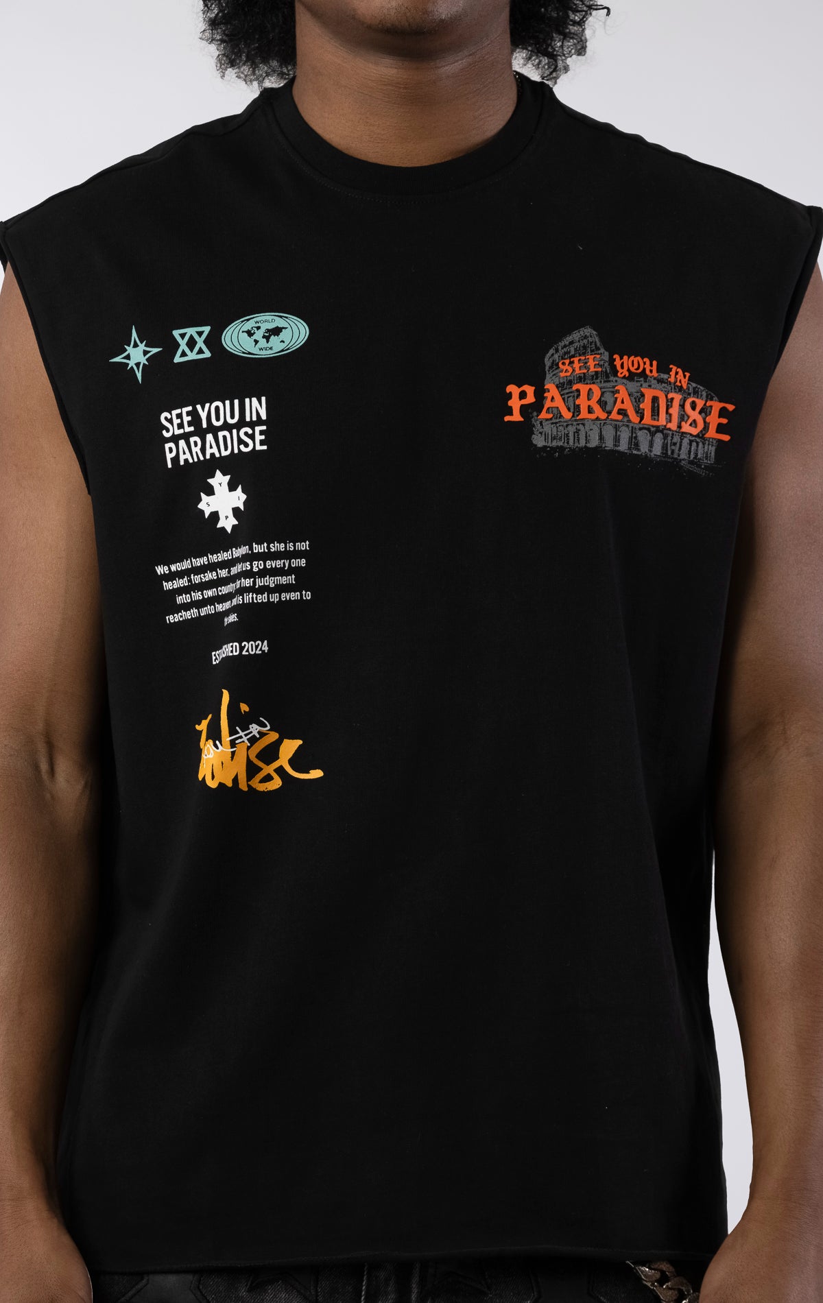 Worldwide Cutoff T-Shirt